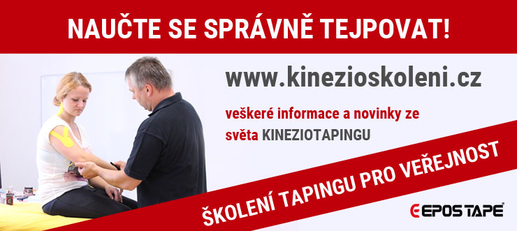 Naučte se správně tejpovat! Školení kineziotapingu pro veřejnost.